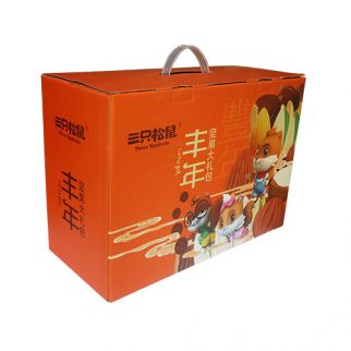 手提式瓦楞纸盒